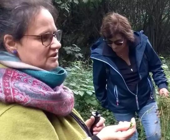 Wibke Seibert ist Seven Gardens DIalogerin und BUND-zertifizierte Kräuterpädagogin &copy; BUND Soest/Welver