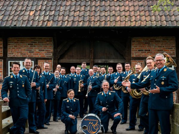 Luftwaffenmusikcorps Münster in Egerländer Besetzung