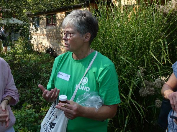 Der Naturgarten bietet eine Fülle wunderbarer heimischer Wildkräuter, die leicht zu verarbeiten sind &copy; BUND Soest/Welver