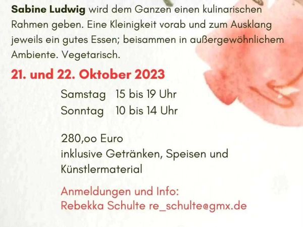 zeichnen malen speisen