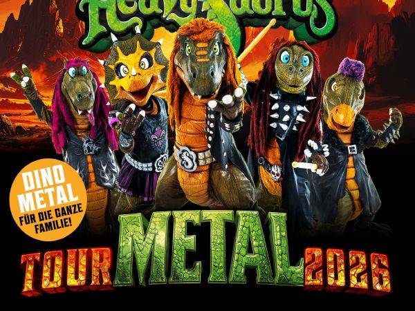 Heavy Saurus - Metal Tour 2026 &copy; Bilddatei (c) schubertmusic.live