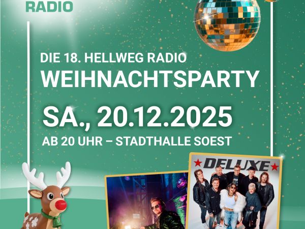 Hellweg Radio Weihnachtsparty mit Deluxe und DJ Bolle &copy; (c) Gero Sliwa, Deluxe, DJ Bolle