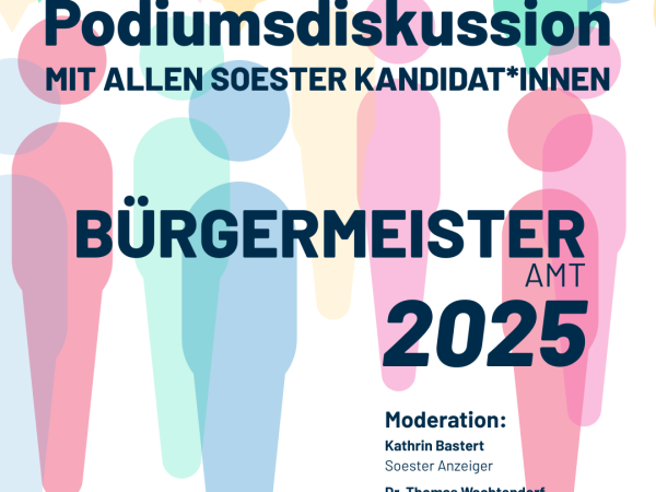 Bild zu Podiumsdiskussion zur Bürgermeisterwahl