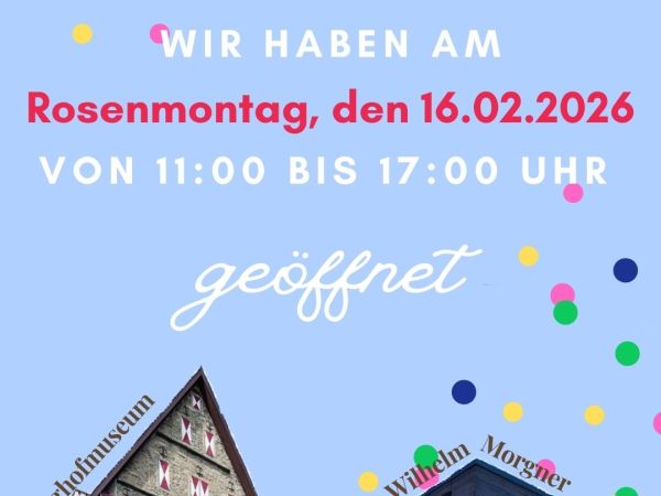 Bild zu Sonderöffnung am Rosenmontag